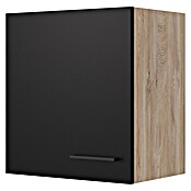 Flex-Well Hängeschrank Capri (L x B x H: 32 x 50 x 54,8 cm, Schwarz/Braun) | BAUHAUS