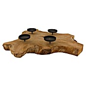 Adventskranz Holz (Durchmesser: 55 cm, Holz, Braun) | BAUHAUS