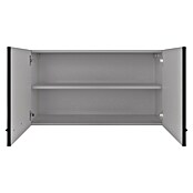 Flex-Well Hängeschrank Capri (L x B x H: 32 x 100 x 54,8 cm, Schwarz/Braun) | BAUHAUS