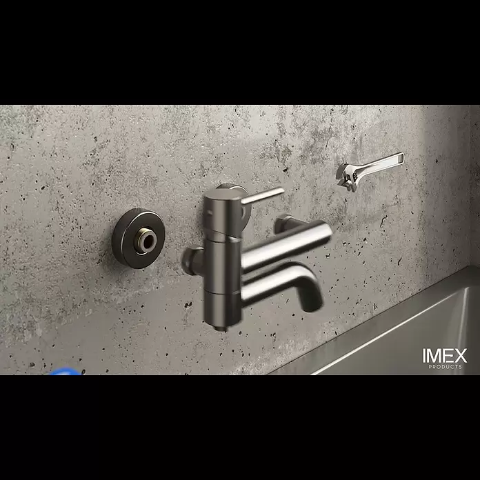 Imex Art Grifo monomando de ducha - Black gun metal - 02 Cmo para instalar un kit ducha o kit bao/ducha tanto monomando como termosttico.