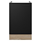 Flex-Well Spülenunterschrank Capri (57 x 50 x 82 cm, Schwarz) | BAUHAUS