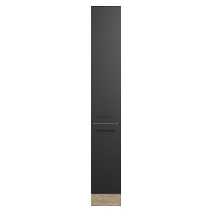 Flex-Well Apotheker-Hochschrank Capri (57 x 30 x 200 cm, Schwarz) | BAUHAUS