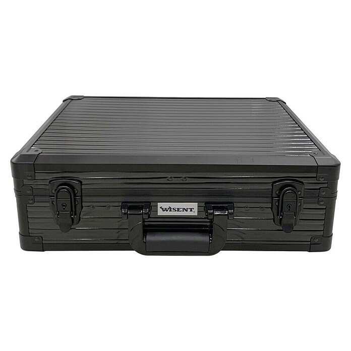 Wisent Maschinenkoffer Classic TC Black (L x B x H: 465 x 150 x 365 mm, Aluminium, Schwarz) | BAUHAUS