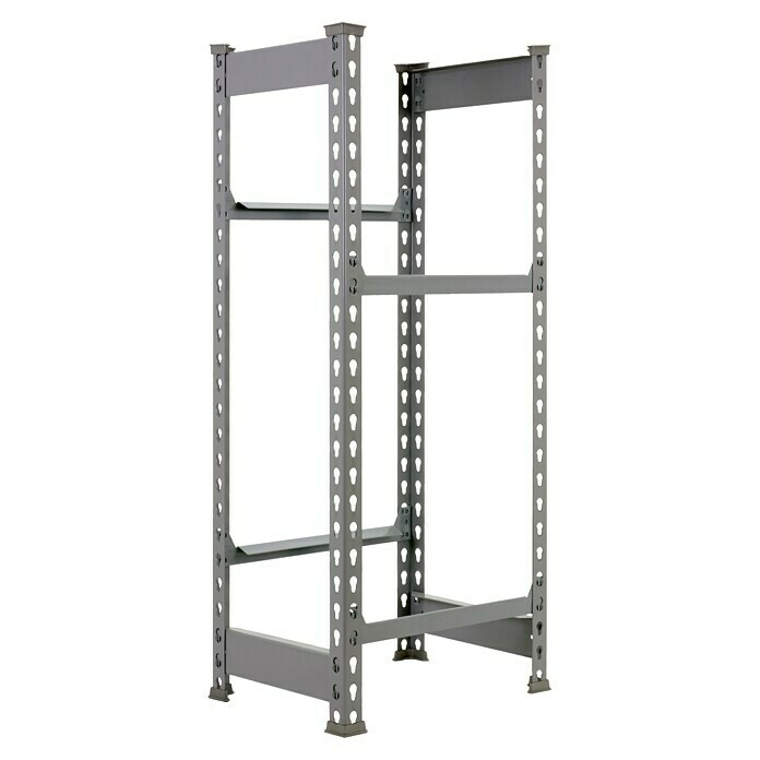 Simonrack Metall-Getränkekistenregal Bottleclick (L x B x H: 30 x 40 x 100 cm, Traglast: 100 kg/Boden, Geeignet für: 2 Kisten)