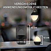 MegaLight Akku-Lampe Ovo Dot (14,5 x 14,5 x 25 cm, 400 lm, RGBW) | BAUHAUS