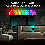 MegaLight Akku-Lampe Ovo Pure (14,5 x 14,5 x 25 cm, 400 lm, RGBW) | BAUHAUS