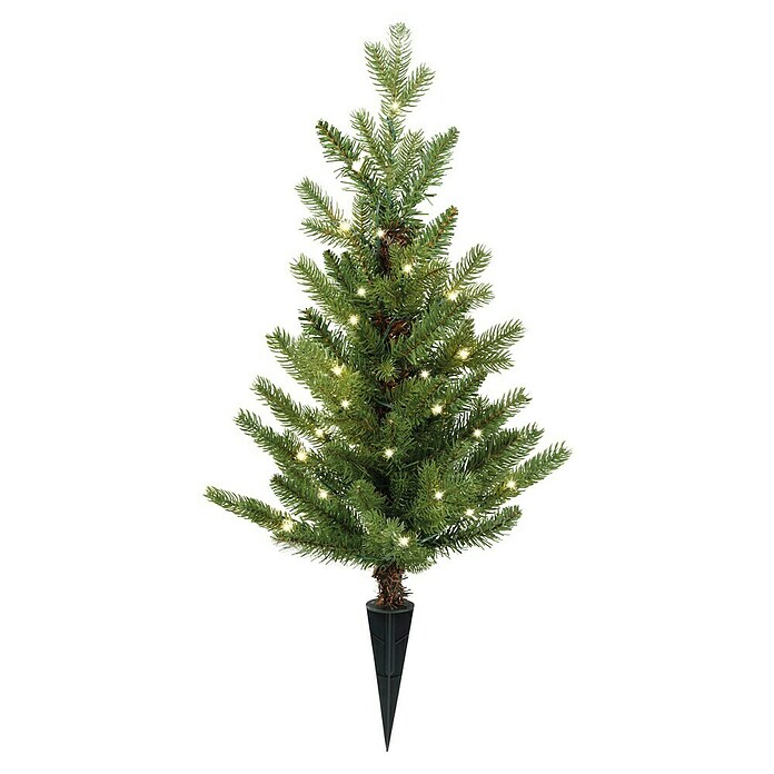 Künstlicher Weihnachtsbaum Allison (Höhe: 60 cm, Grün, LED-Beleuchtung) | BAUHAUS