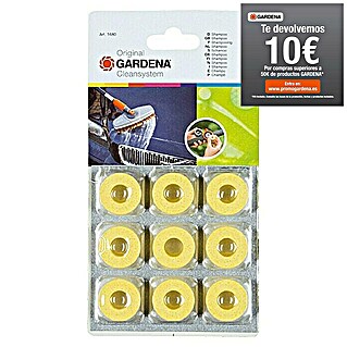 Gardena Champú (9 ud., Específico para: Mango conductor de agua del sistema de limpieza GARDENA Cleansystem)