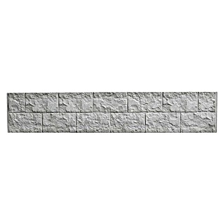 Beckers Betonzaun Zaunelement Standard Casa Borsika (200 x 38,5 cm, Beton, Betongrau)