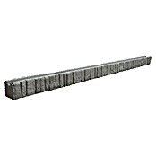 Beckers Betonzaun Zaunpfosten Mediterran Nostalgie (12,5 x 12 x 275 cm, Betongrau, Beton, Anfangspfosten) | BAUHAUS