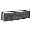 Beckers Betonzaun Zaunpfosten Standard (11 x 11 x 130 cm, Betongrau, Beton, Anfangspfosten) | BAUHAUS