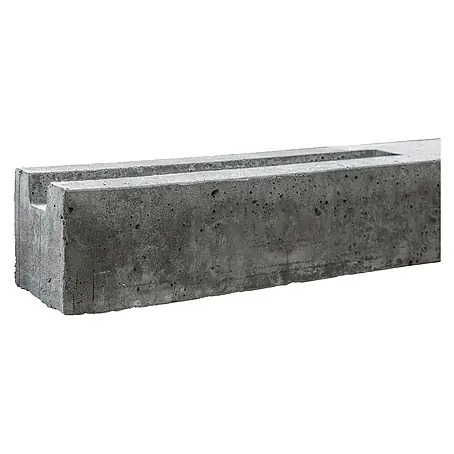 Beckers Betonzaun  Zaunpfosten Standard