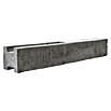 Beckers Betonzaun Zaunpfosten Standard (13 x 13 x 290 cm, Betongrau, Beton, Zwischenpfosten) | BAUHAUS