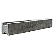 Beckers Betonzaun Zaunpfosten Standard (13 x 13 x 290 cm, Betongrau, Beton, Zwischenpfosten) | BAUHAUS