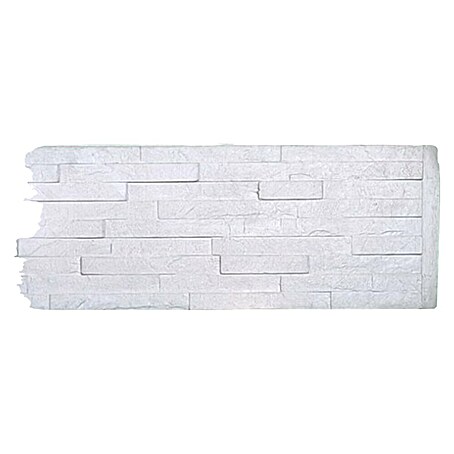 Beckers Betonzaun Zaunelement Klassik Rimini Motiv (184 x 26 cm, Beton, Betongrau)