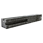 Beckers Betonzaun Zaunpfosten Standard (11 x 11 x 290 cm, Betongrau, Beton, Eckpfosten) | BAUHAUS