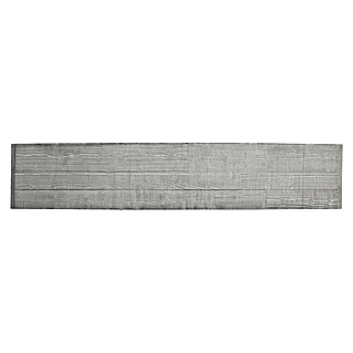 Beckers Betonzaun Zaunelement Standard Timber Motiv (200 x 38,5 cm, Beton, Betongrau)