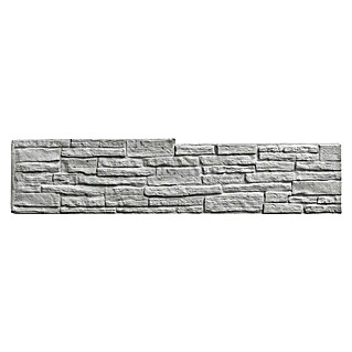 Beckers Betonzaun Zaunabschlussplatte Mediterran Nostalgie (144 x 30 x 4 cm)