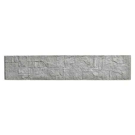 Beckers Betonzaun  Zaunelement Standard Flagstone Motiv