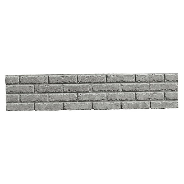 Beckers Betonzaun Zaunelement Mediterran Klassik-Stein (144 x 30 cm, Beton, Betongrau) | BAUHAUS