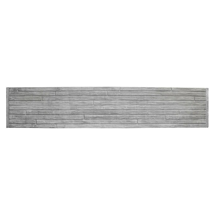 Beckers Betonzaun Zaunelement Standard Toscana Motiv (200 x 38,5 cm, Beton, Betongrau) | BAUHAUS