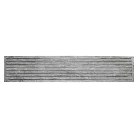 Beckers Betonzaun  Zaunelement Standard Toscana Motiv