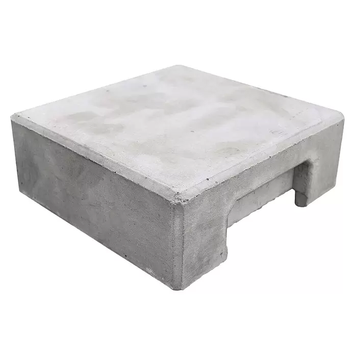 Beckers Betonzaun Pfostenkappe Klassik14 x 5 cm, Beton, Passend für: Beckers Betonzaun Anfangspfosten der Klassik-Serie