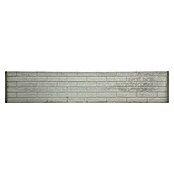 Beckers Betonzaun Zaunelement Standard Stein glatt (200 x 38,5 cm, Beton, Betongrau) | BAUHAUS