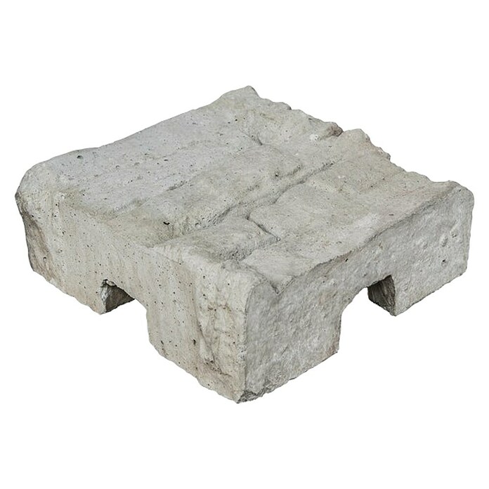 Beckers Betonzaun Pfostenkappe Mediterran (20 x 20 cm, Beton, Passend für: Beckers Betonzaun Eckpfosten Mediterran Nostalgie) | BAUHAUS