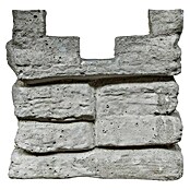 Beckers Betonzaun Pfostenkappe Mediterran (20 x 20 cm, Beton, Passend für: Becker Betonzaun Zaunpfosten Mediterran Nostalgie) | BAUHAUS