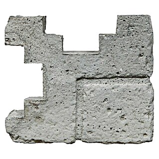 Beckers Betonzaun Pfostenkappe Mediterran Klassik-Stein (20 x 20 cm, Beton, Passend für: Beckers Betonzaun Eckpfosten Mediterran Klassik-Stein)