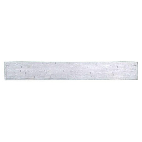 Beckers Betonzaun Zaunelement Standard Tetris Motiv (200 x 38,5 cm, Beton, Betongrau)