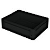 BAUHAUS Eurobox (L x B x H: 40 x 30 x 12 cm, 10 l, Geschlossen, Schwarz) | BAUHAUS