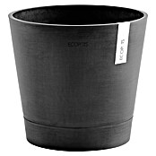 Ecopots Pflanztopf Venice (Außenmaß (Ø x H): 40 x 35 cm, Kunststoff, Dunkelgrau) | BAUHAUS