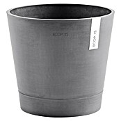 Ecopots Pflanztopf Venice (Außenmaß (Ø x H): 40 x 35 cm, Kunststoff, Grau) | BAUHAUS