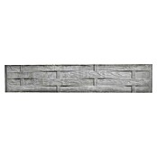 Beckers Betonzaun Zaunelement Standard Flecht Motiv (200 x 38,5 cm, Beton, Betongrau) | BAUHAUS