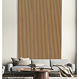 Akustični panel Acustico (Hrast, Do x Š x De: 2.670 x 572,5 x 19 mm, 1 kos)