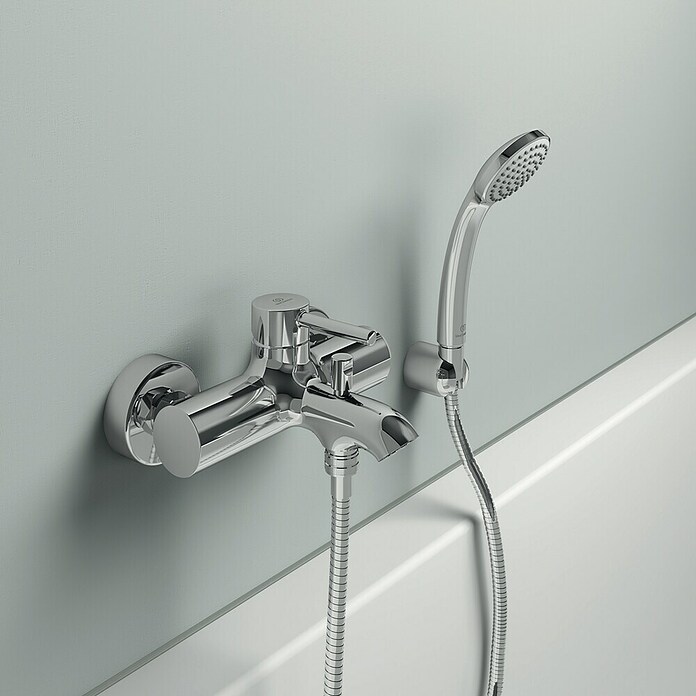 Ideal Standard Ceraline Badewannenarmatur (Chrom, Glänzend) | BAUHAUS