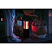 Philips Hue LED-Sockelleuchte White & Color Ambiance Impress (2-flammig, 8 W, Lichtfarbe: Bunt, IP44)