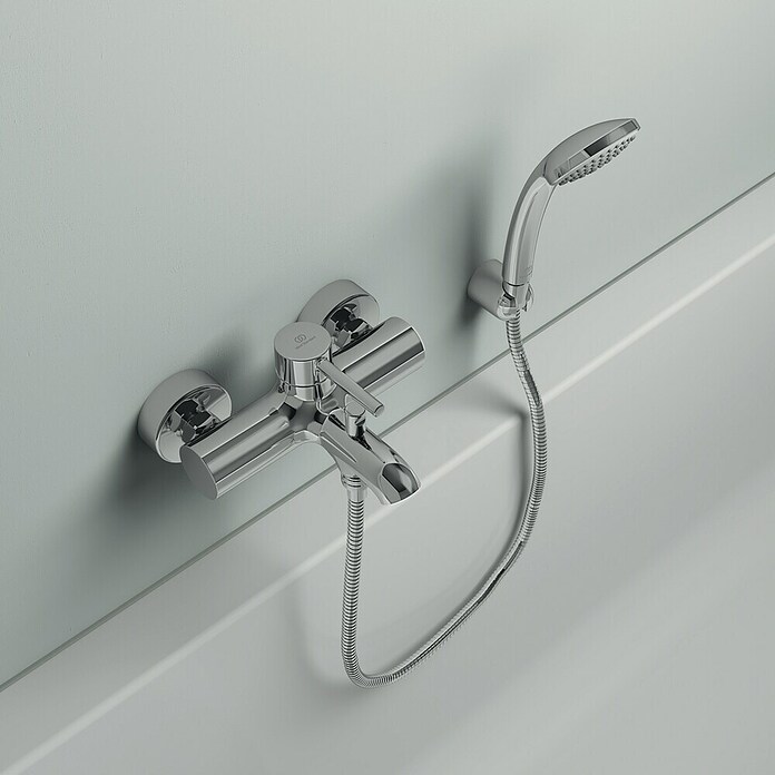 Ideal Standard Ceraline Badewannenarmatur (Chrom, Glänzend) | BAUHAUS