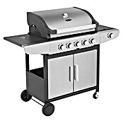 Justus Gasgrill Ares Pro (Grillfläche (B x T): 65 x 41 cm, 15 kW, Anzahl Brenner: 5 Stk.) | BAUHAUS