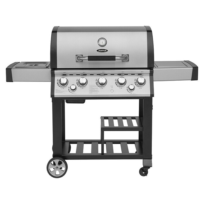 Justus Gasgrill Mars (Grillfläche (B x T): 76 x 46,5 cm, 17,5 kW, Anzahl Brenner: 5 Stk.) | BAUHAUS