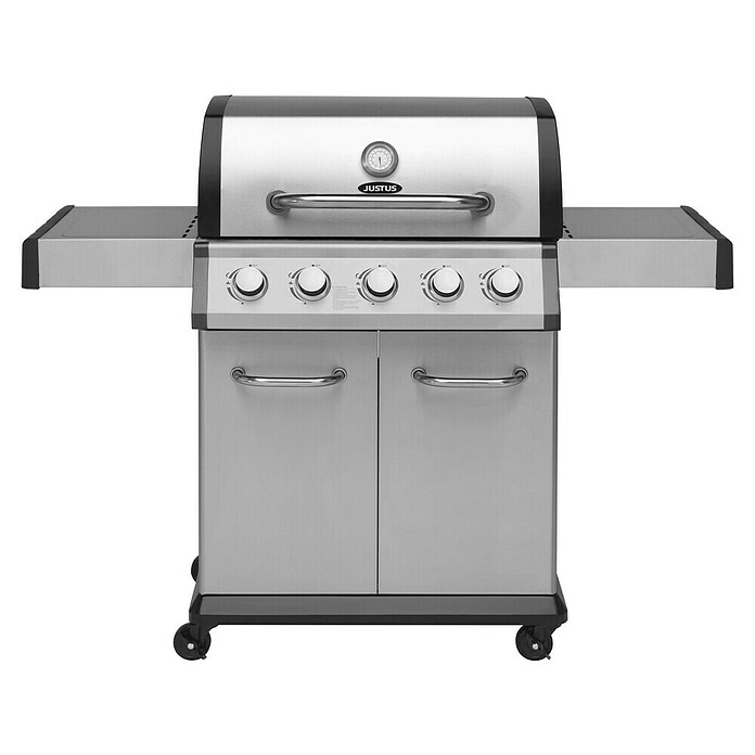 Justus Gasgrill Geras (Grillfläche (B x T): 70 x 42 cm, 15 kW, Anzahl Brenner: 5 Stk.) | BAUHAUS