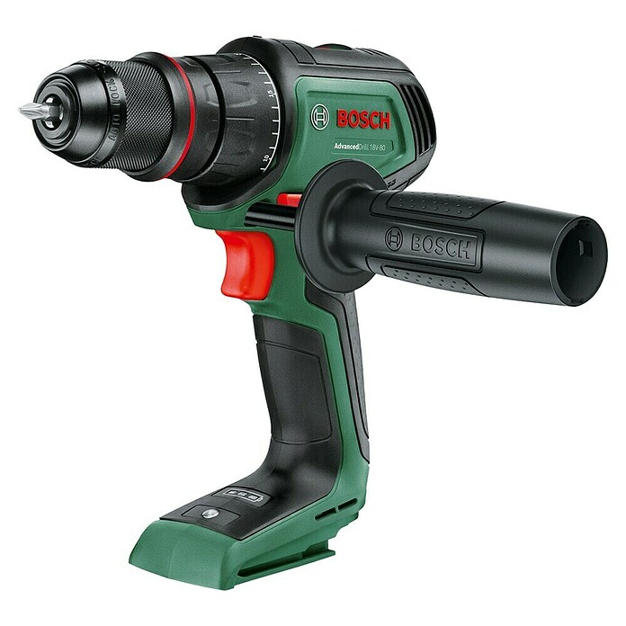 Bosch Power for All 18V Akku-Bohrschrauber AdvancedDrill 18V-80 Quick Snap (18 V, Ohne Akku, 78 Nm) | BAUHAUS