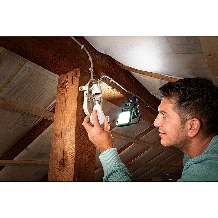 Bosch Power for All 18V Akku-Lampe Easy SpotLight 18V-400 (18 V, Ohne Akku, 3 Helligkeitsstufen) | BAUHAUS