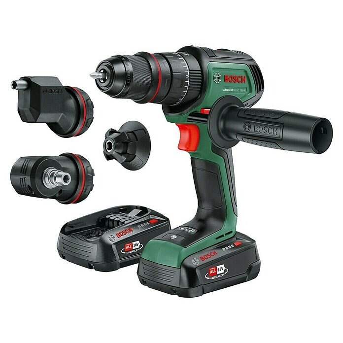 Bosch Power for All 18V Akumulatorski udarni vrtalni vijačnik Advanced Impact 18V-80 QuickSnap  (18 V, Brez baterije, 82 Nm) | Akumulatorski vijačniki in vrtalniki | Vrtalniki in vijačniki | Stroji | Orodja in stroji | Izdelki | BAUHAUS