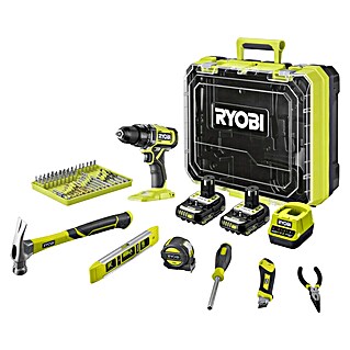 Ryobi ONE+ Akku-Bohrschrauber RDD18-2C20TAH (18 V, 2 Akkus, 2 Ah, 52 Nm)