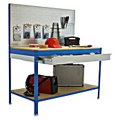 Simonrack Simonwork Banco de trabajo BT2 Ecowork (L x An x Al: 61 x 121 x 144,5 cm, Número de cajones: 1 ud., Azul) | BAUHAUS