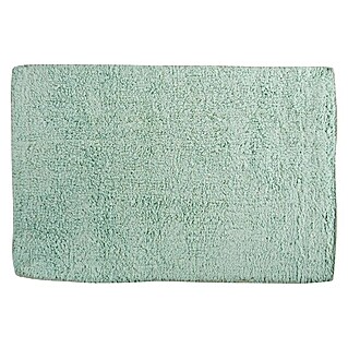 MSV Alfombra para baño (45 x 70 cm, Verde pastel, 100% algodón)