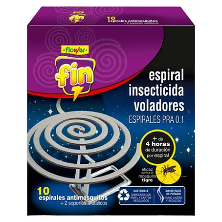 Flower  Espiral antimosquitos